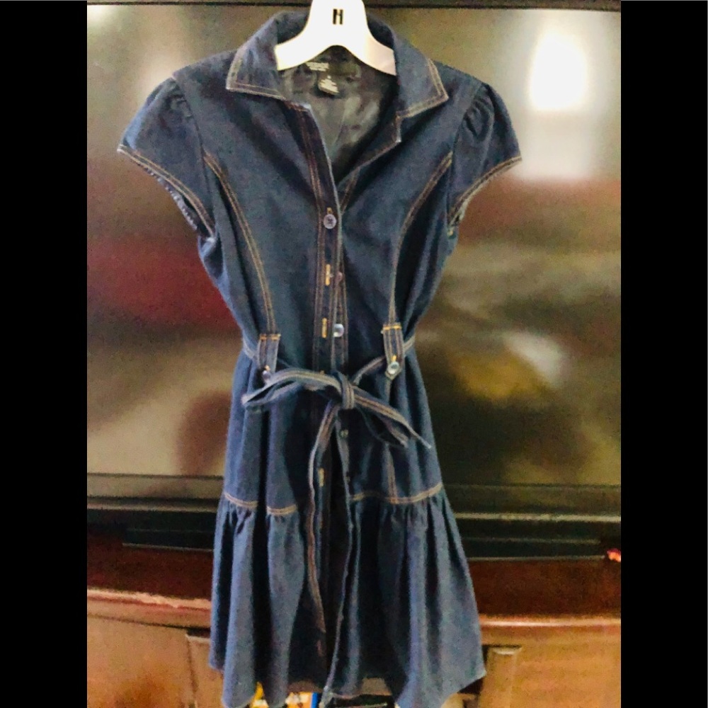 Denim dress